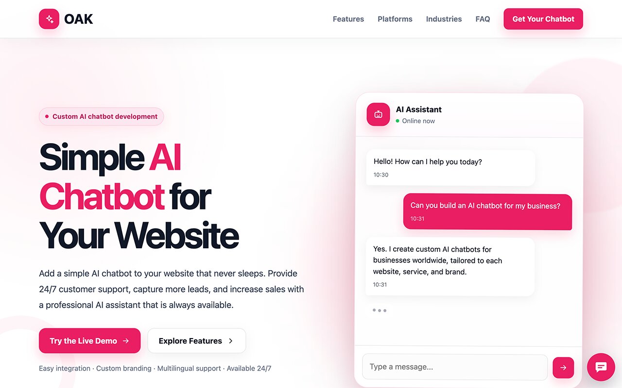 Simple AI Chatbot